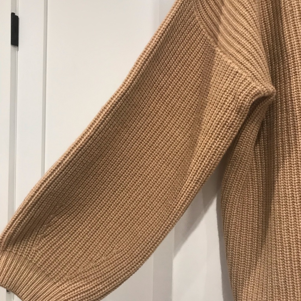 XL EILEEN FISHER SWEATER TAN